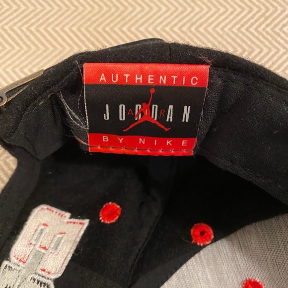 Vintage 90’s Nike Air Jordan Jump Man Script Strapback 23 Logo Hat - Picture 8 of 11